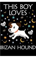 This Boy Loves Ibizan Hound Notebook