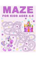 Maze For Kids Ages 4-8