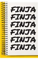 Name FINJA Customized Gift For FINJA A beautiful personalized