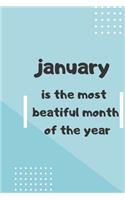January Is the Most Beatiful Month of the Year