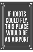 If Idiots Could Fly, This Place Would Be an Airport