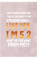 I Hate When People Say 