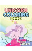 Unicorn Coloring Book for Kids Ages 2-4: Unique Unicorns Design to Color For Creative Kids