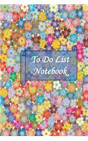 To Do List Notebook: Undated Daily Planner Notebook