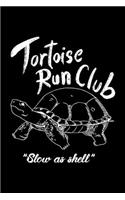 Jogging Notebook Tortoise Run Club
