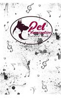 Pet Vaccination Record Book: Health Log Book, Vaccination Record Chart, Record Of Vaccinations, Vaccine Data Logger, Music Lover Cover