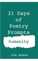 31 Days of Poetry Prompts