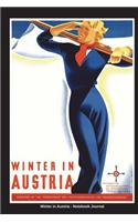 Winter in Austria - Notebook/Journal: 6x9 Inches, 100 Pages - Journal Lined