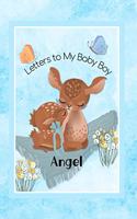 Angel Letters to My Baby Boy: Personalized Baby Journal
