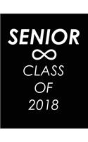 Senior Class of 2018 Composition Notebook - Black - Dot Grid