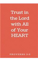 Trust in The Lord With All Your Heart