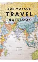 Bon Voyage Travel Notebook: A Journal For Those Who Love To Travel The World