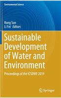 Sustainable Development of Water and Environment