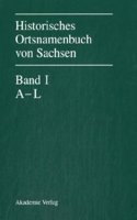 Historisches Ortsnamenbuch Von Sachsen