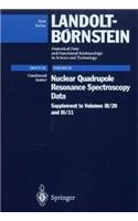 Nuclear Quadrupole Resonance Spectroscopy Data