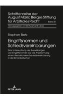 Eingriffsnormen und Schiedsvereinbarungen