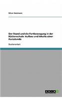 Der Stand und die Fortbewegung in der Rückenschule