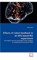 Effects of robot-feedback in an EEG based BCI experiment
