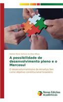 A possibilidade de desenvolvimento pleno e o Mercosul