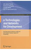 E-Technologies and Networks for Development