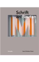 Schrift an Bauten