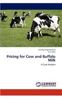 Pricing for Cow and Buffalo Milk