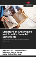 Structure of Argentina's and Brazil's financial statements