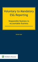 Voluntary to Mandatory ESG Reporting