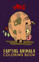 farting animals coloring book: The Farting Animals Coloring Book, An Adult, kids Coloring Book for Animal Lovers for Stress Relief & Relaxation