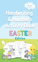 Handwriting and Numbers Activity Book Easter Edition