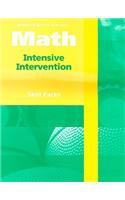 Hsp Math: Intensive Intervention Student Skill Pack (Single Package) Grade 3 2009