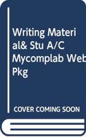 Writing Material& Stu A/C Mycomplab Web Pkg