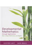 Developmental Mathematics Through Applications