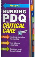 Mosby's Nursing PDQ for Critical Care
