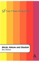 Micah, Nahum and Obadiah
