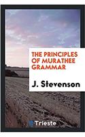 THE PRINCIPLES OF MURATHEE GRAMMAR