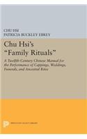 Chu Hsi's Family Rituals