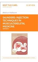 Injection Techniques in Musculoskeletal Medicine Elsevier eBook on Vitalsource (Retail Access Card)