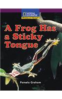 Frog Has Sticky Tongue Us Ed
