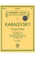 Concert Pieces: Schirmer Library of Classics Volume 2035 Piano Solo