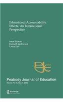 Educational Accountability Effects