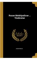 Runae Medelpadicae ... Vindicatae