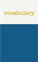 Vocabulary