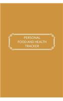 Personal Food and Health Tracker