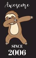 13th Birthday Dabbing Sloth