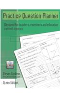 Practice Question Planner - Green Edition