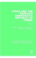 China and the People's Democratic Republic of Yemen