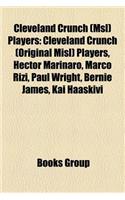 Cleveland Crunch (Msl) Players