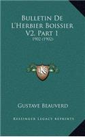 Bulletin De L'Herbier Boissier V2, Part 1