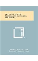 Prediction of Performance in Clinical Psychology